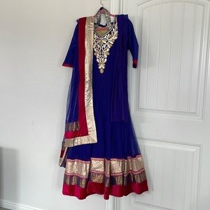 Beautiful gherdaar anarkali dress